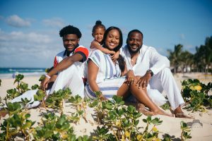 Family photo session Punta Cana