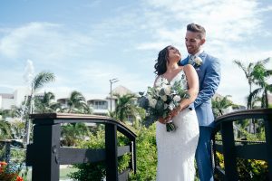 Tropical destination wedding at Hard Rock